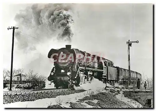 Cartes postales moderne Baureihe 44 Dampflokomotiven im Einsatz 44 304