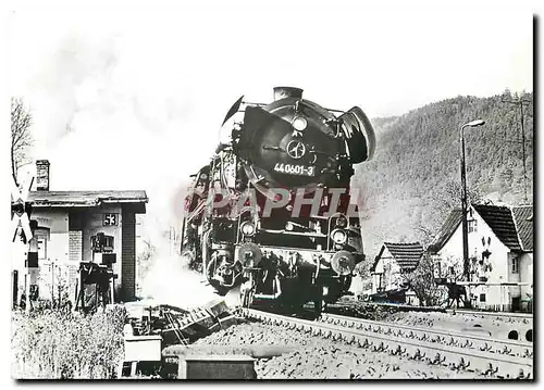 Cartes postales moderne Baureihe 44 Dampflokomotiven im Einsatz 44 601