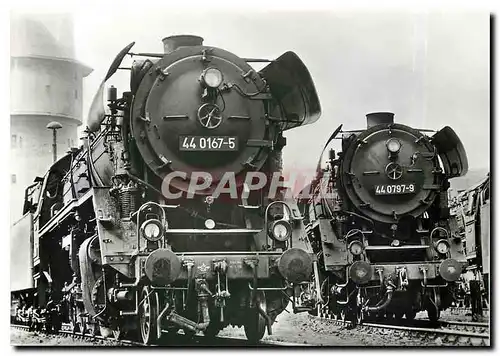 Cartes postales moderne Baureihe 44 Dampflokomotiven im Einsatz 44 167 und 44 797