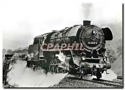 Cartes postales moderne Baureihe 44 Dampflokomotiven im Einsatz 44 231