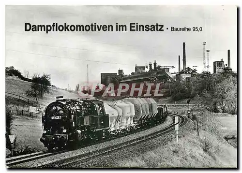 Cartes postales moderne Baureihe 95 0 Dampflokomotiven im Einsatz