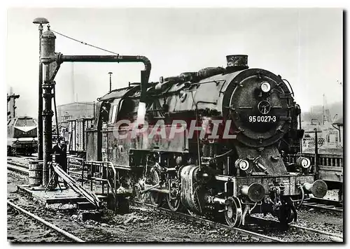Cartes postales moderne Baureihe 95 0 Dampflokomotiven im Einsatz Saalfeld