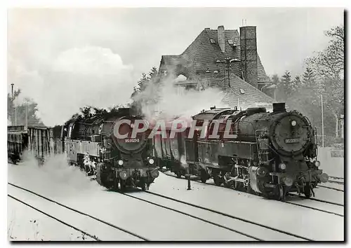 Cartes postales moderne Baureihe 95 0 Dampflokomotiven im Einsatz