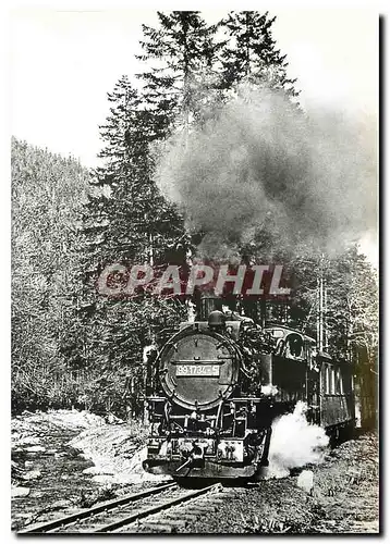 Cartes postales moderne Schmalspurbahn Freital Hainsberg Kurort Kipsdorf Einfahrt nach Kurort Kipsdorf