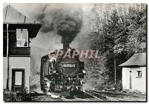 Cartes postales moderne Schmalspurbahn Freital Hainsberg Kurort Kipsdorf Bahnhof Kipsdorf