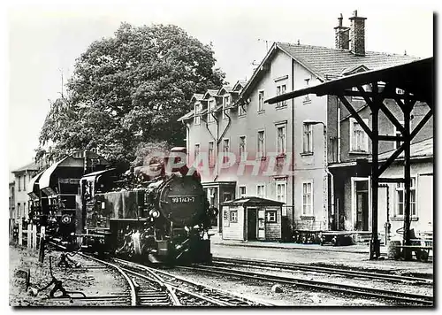 Cartes postales moderne Schmalspurbahn Freital Hainsberg Kurort Kipsdorf Bahnhof Dippoldiswalde