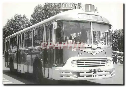 Cartes postales moderne Autobus Chausson type APH 2 522 caisse haute Chausson en service sur la ligne t au niveau de la