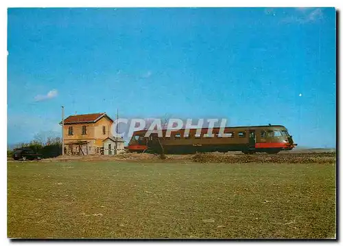 Cartes postales moderne Ferrovie Dello Stato Airasca Saluzzo Cuneo Automotrice ALn 772 3295