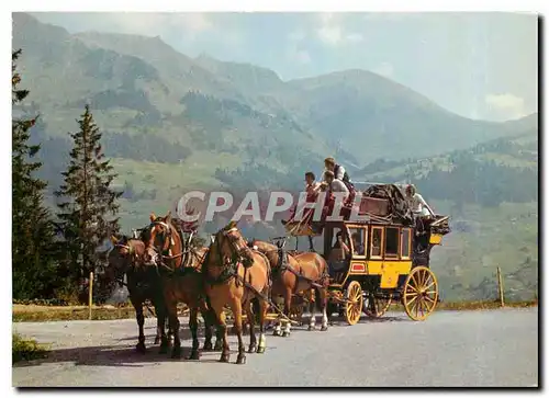 Moderne Karte Perle des Alpes Vaudoises