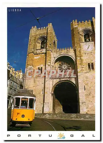 Moderne Karte Lisboa Old Cathedral