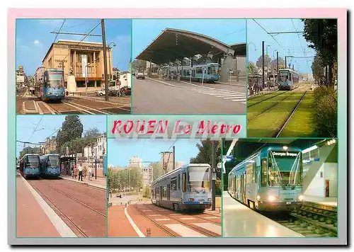 Cartes postales moderne Rouen Normandie France Le Metro