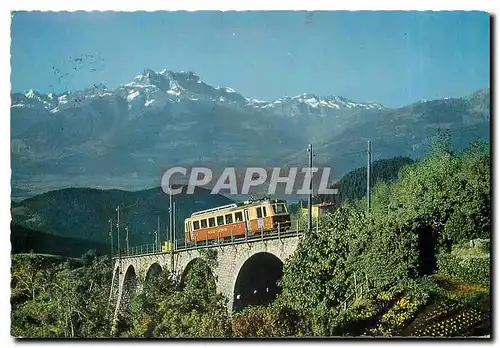 Cartes postales moderne Leysins Les Dents du Midi