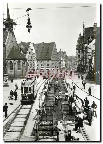 Cartes postales moderne Nurnberg Further Strassenbahn TW 142