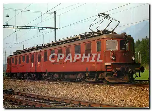 Cartes postales moderne BLS Locomotive Ae 8 8