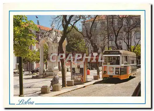 Moderne Karte Lisboa Portugal