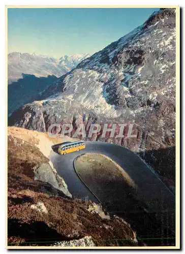 Cartes postales moderne Swiss Alpine Postal Motor Coaches