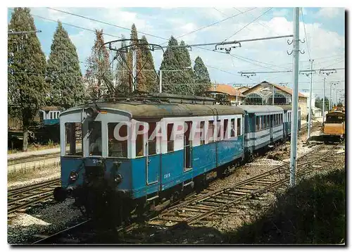 Moderne Karte Ferrovia Roma Viterbo Nord Elettromotrice ECD 21