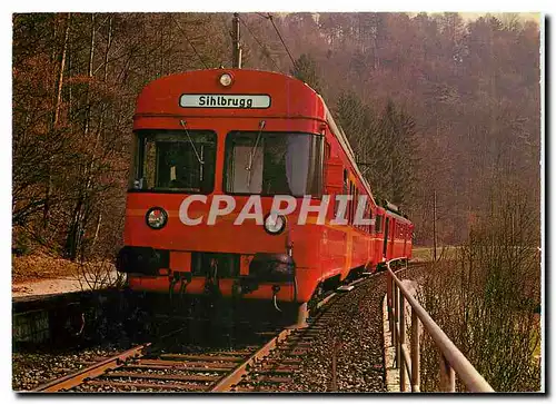 Cartes postales moderne Sihital Zurich Uetliberg Bahn Bt 181 183