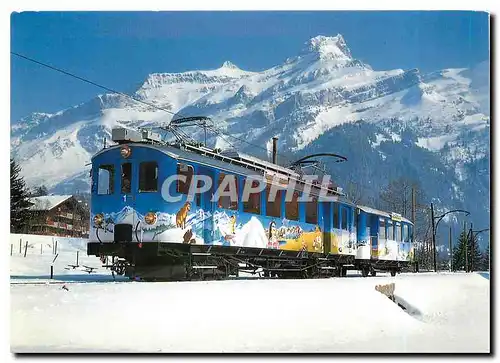 Cartes postales moderne Rame ancienne Chemin de fer Aigle Sepey Diablerets