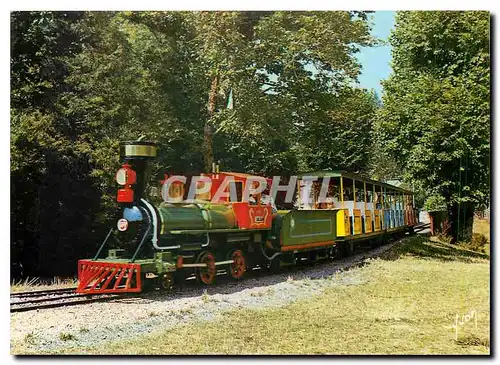 Cartes postales moderne La Bourboule Puy de Dome Le Petit train du Far West