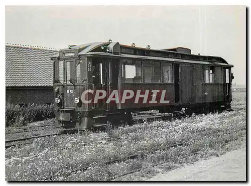 Cartes postales moderne Tram MBD72 onderweg van Anna Jacobapolder naar Steenbergen