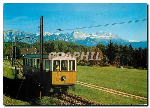 Cartes postales moderne Bolzano Trenino del Renon verso Il Catinaccio