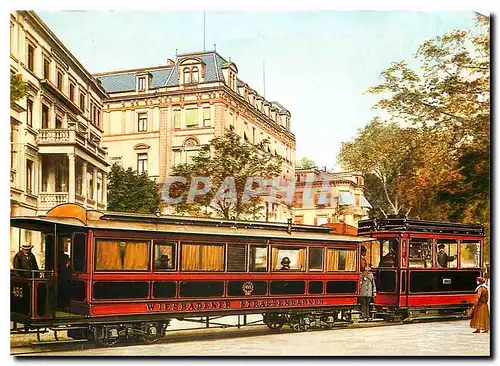 Cartes postales moderne Alt Wiesbaden Die Elektrische