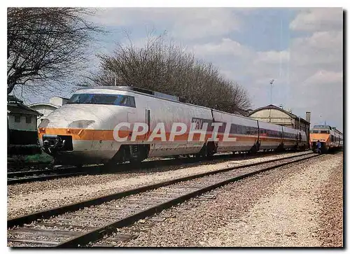 Cartes postales moderne TGV 001 Villeneuve