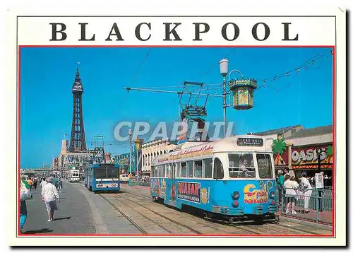 Cartes postales moderne Blackpool Tower and Tram