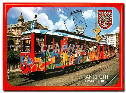 Cartes postales moderne Frankfurt Ebbelwoi Express