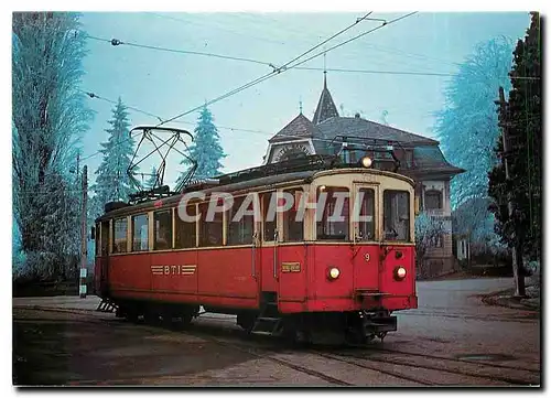 Cartes postales moderne BTI Birl Tauffelen Electric railcar BDe 4 4 no 9