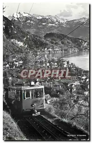 Cartes postales moderne Vitznau am Vierwalstattersee mit Rigi Bahn