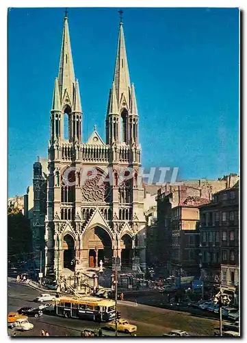 Moderne Karte Marseille BDR L'eglise Saint Vincent de Paul