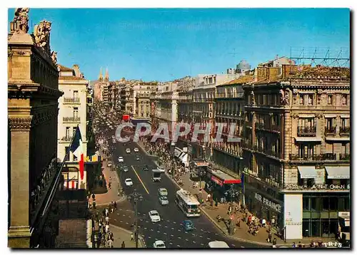 Cartes postales moderne Marseille B du R La Canebiere