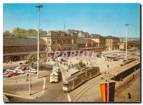 Moderne Karte Mainz Capital of Rhineland Palatinate Station