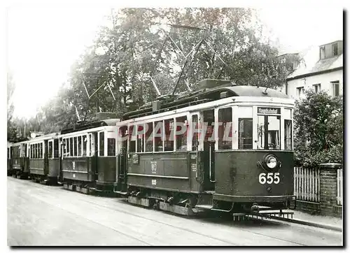 Cartes postales moderne Nurnberg Further Strassenbahn Sonderwagen TW 655