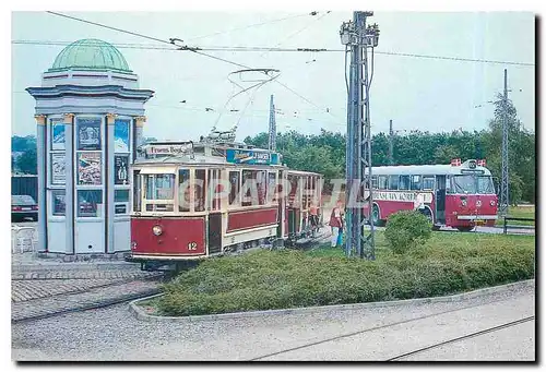 Cartes postales moderne Sporvejsmuseet Skjoldenaesholm Motorvogn nr 12