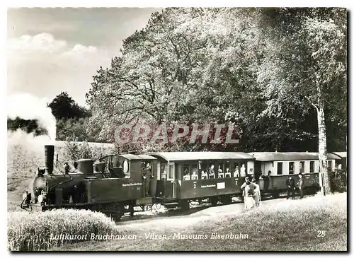 Cartes postales moderne Luftkurort Bruchhausen Vilsen Museums Eisenbahn