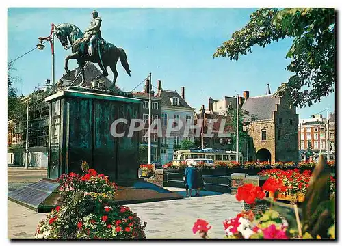 Cartes postales moderne Den Haag Holland Het Spui met Gevangen Port