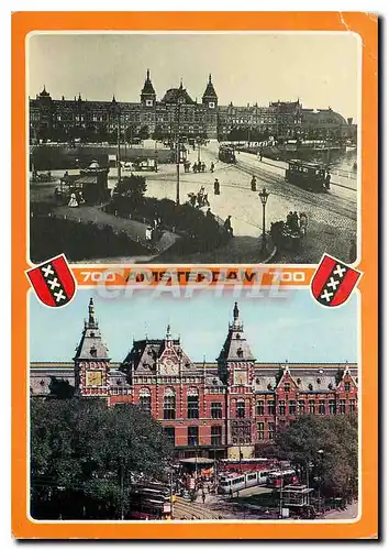 Cartes postales moderne Amsterdam Holland Central Station