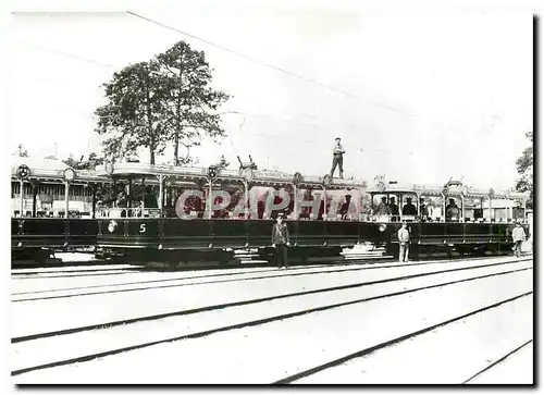 Cartes postales moderne Nurnberg Further Strassenbahn Motorwagen Nr 1 und Nr 5