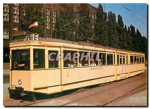 Moderne Karte Gelenktriebwagen Nr 6211 Typ TG 29 38