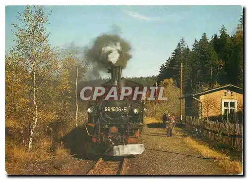 Cartes postales moderne Schmalspurbahn Wolkenstein Johstadt Steinbach