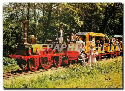 Moderne Karte Gorlitzer Oldtimer Pioniereisenbahn Park der Thatmann Pioniers