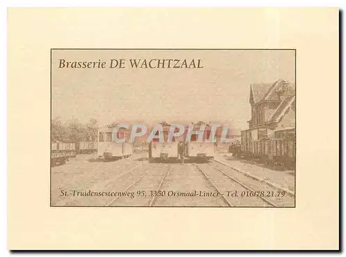 Cartes postales moderne Brasserie de Wachtzaal St Truidensesteenweg