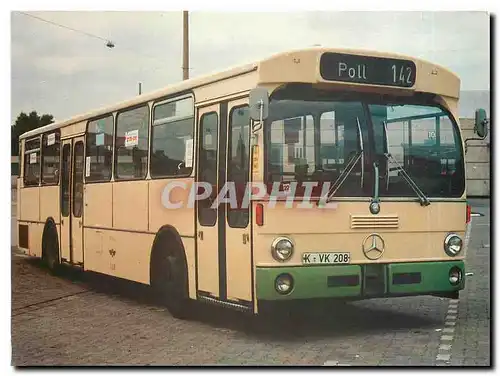 Moderne Karte Linienomnibusse der KVB Wagentyp Daimler Benz 0 305