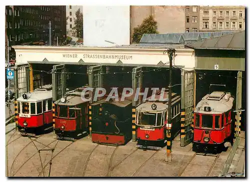 Moderne Karte Locomotive 11 G 777 und Stadtbahntriebwagen N 2861