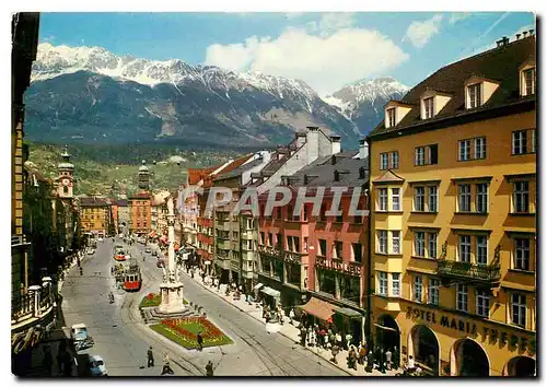 Moderne Karte Innsbruck rue Maria Theresia Street