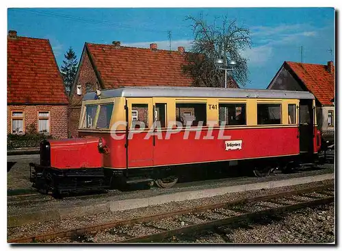 Moderne Karte DEV railbus T 41 Waggonfabrik Wismar typ E