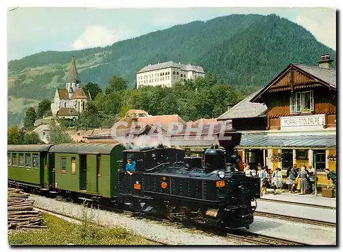 Cartes postales moderne Murtalbahn bei Murau Obersteigermark